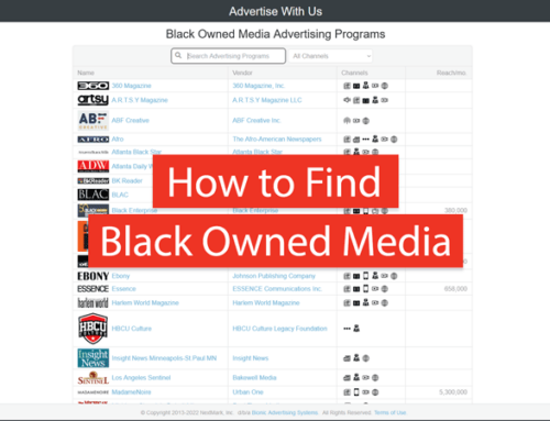 How to Find Black Owned Media for Your Media Plan