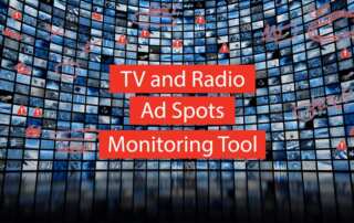 TV and Radio Ad Spots Monitoring Tool Title Card