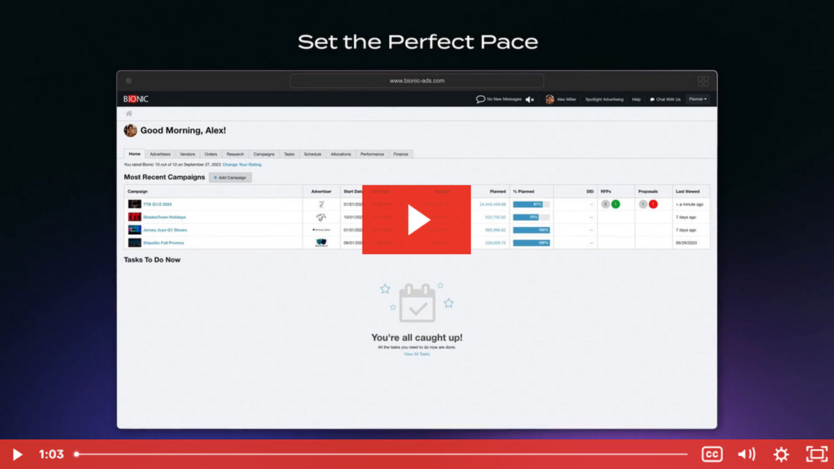 video thumbnail for "How to Monitor Ad Delivery Pacing"