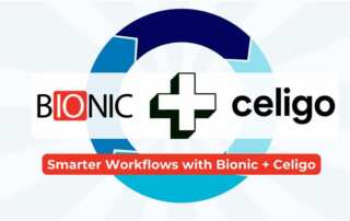 Hero image for Bionic Now Integrates with Celigo blog post